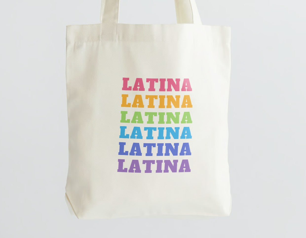 Latina Double-sided Tote Bag 15"W x 16"H