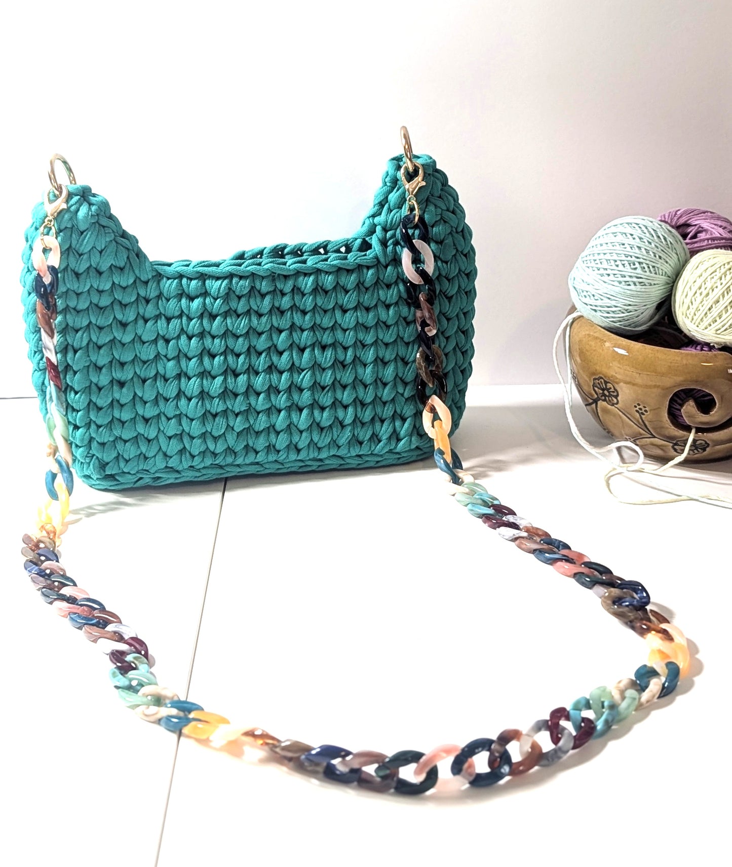 Handmade crochet bag